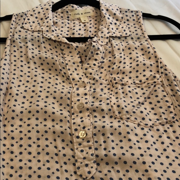 Pink tank with pattern sz M - Picture 3 of 3